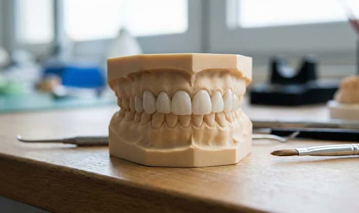 ماک‌آپ دیجیتال لمینیت دندان در مراحل برنامه‌ریزی درمان زیبایی