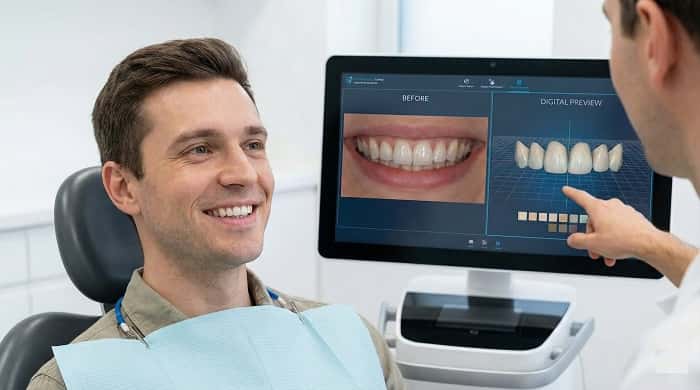 موکاپ در طراحی لبخند دیجیتال برای تصمیمگیری دقیق