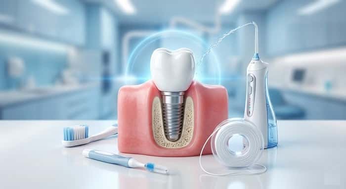 مراقبت از دندان و بهداشت دهان بیماران ایمپلنت؛ راهنمای جامع و کاربردی