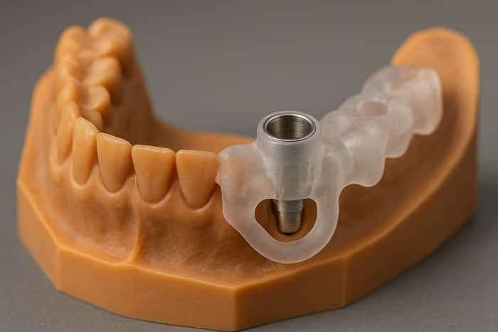 نقش پرینتر سه‌بعدی در ساخت گاید جراحی ایمپلنت