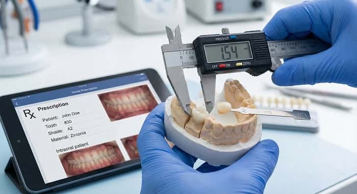 ارتباط دندانپزشک و لابراتوار دندانسازی