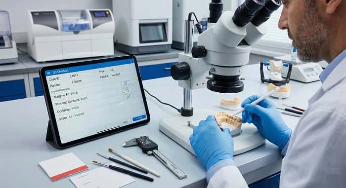 استانداردهای مستندسازی در لابراتوار دندانسازی