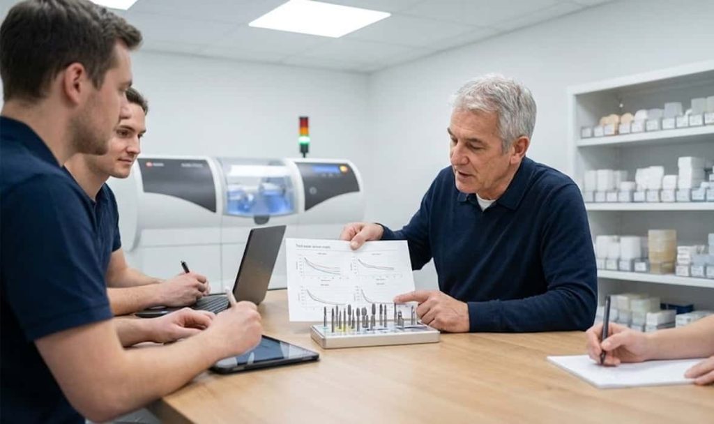 مدیریت سایش و تعویض فرز در دستگاه میلینگ