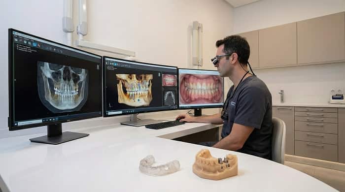 فرآیند کامل طراحی گاید جراحی ایمپلنت 