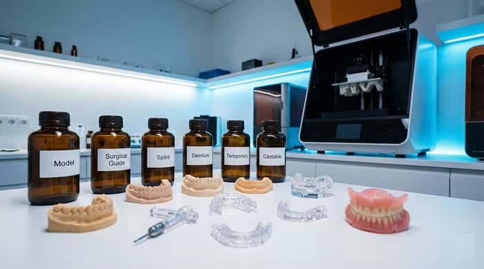 معرفی رزین‌های تخصصی چاپ سه‌بعدی دندان‌پزشکی