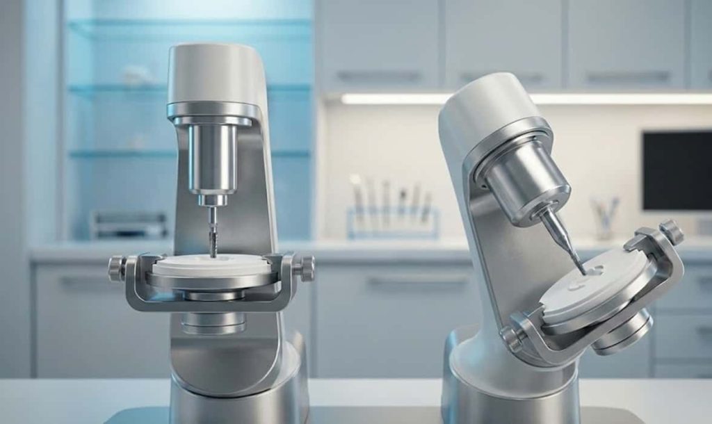 تفاوت دستگاه ۴ محوره و ۵ محوره در لابراتوار دندانسازی