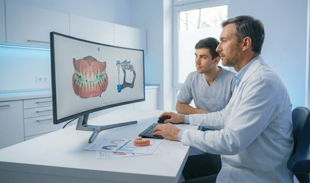 همکاری کلینیک و لابراتوار در کاربرد طراحی اکلوزال دیجیتال