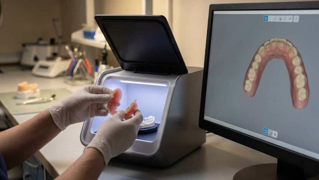 مراحل تعمیر پروتز دیجیتال 