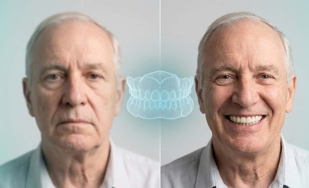  پروتز دیجیتال در بیماران بی‌دندان