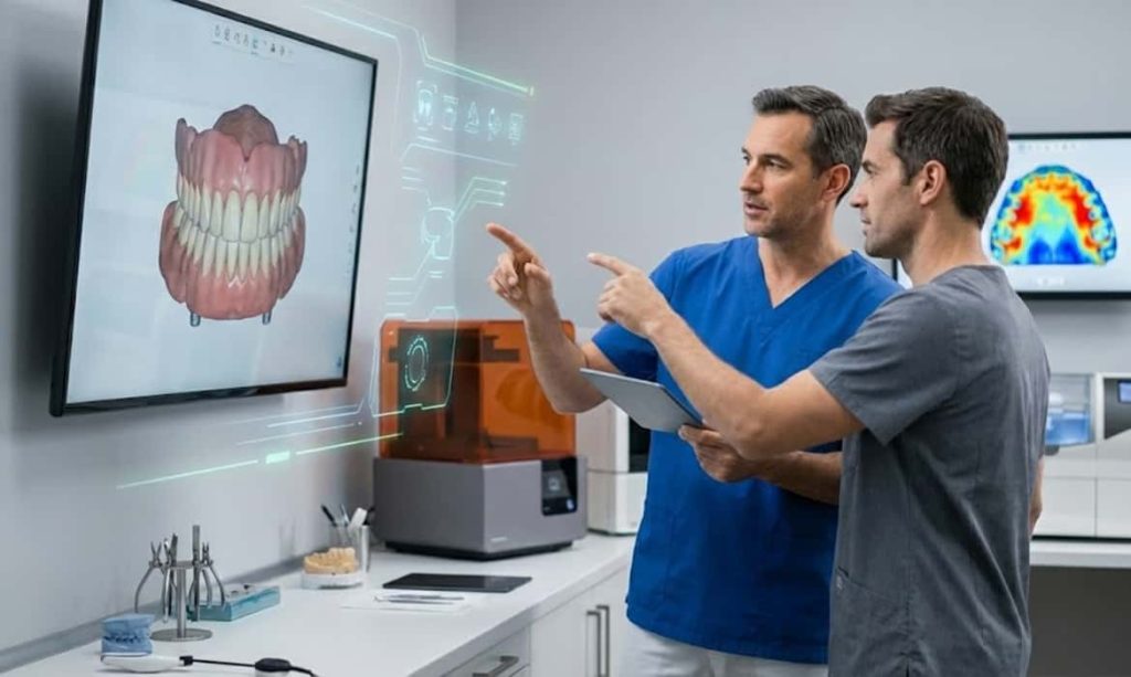 مراحل طراحی و ساخت پروتز دیجیتال