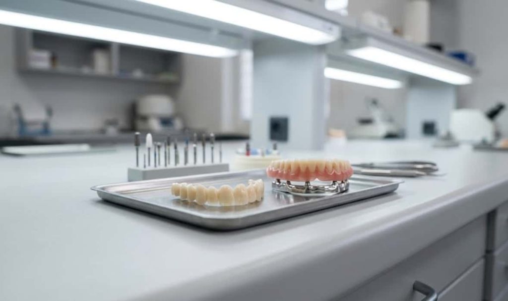 مقایسه پروتز زیرکونیا و پروتز هیبرید