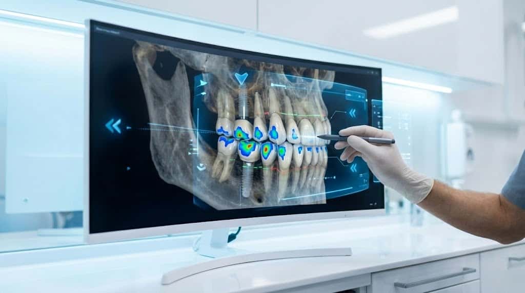 برنامه‌ریزی ایمپلنت بر پایه اکلوژن دیجیتال؛ مسیر استاندارد از طرح درمان تا پروتز پایدار