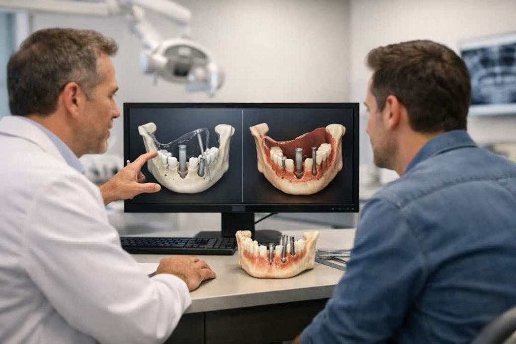 تفاوت ایمپلنت بدون جراحی و ایمپلنت سنتی
